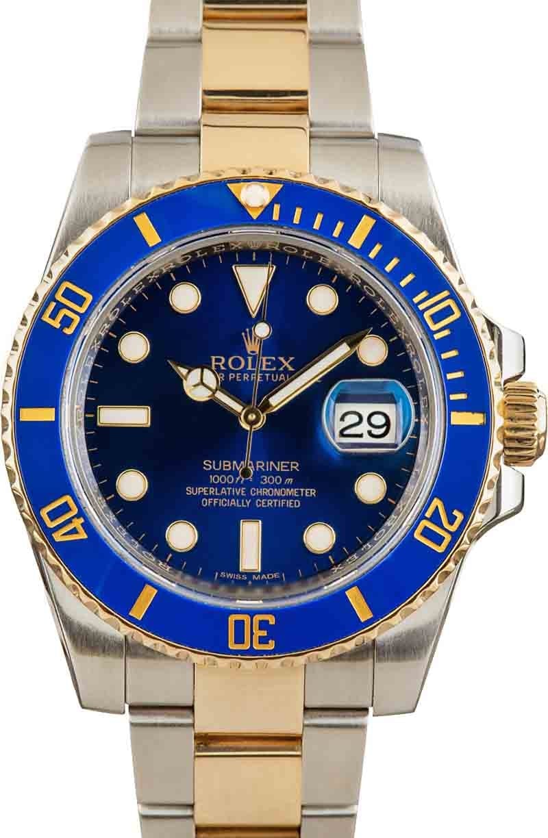 Blue Rolex BobsWatches