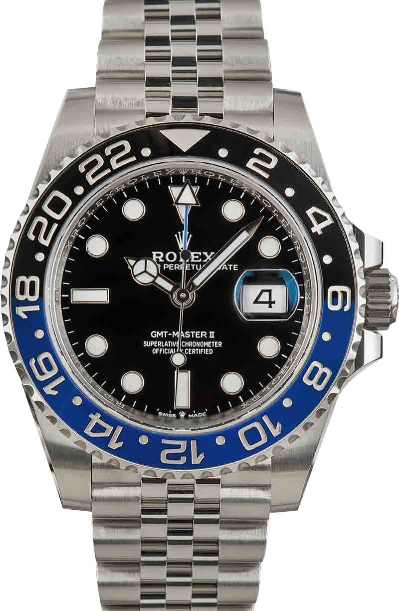 Buy Used Rolex GMT Master II 126710 Bob s Watches Sku 163424 PL