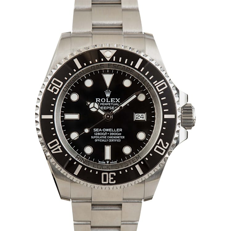 Used Rolex Sea-Dweller 126660 Black Dial