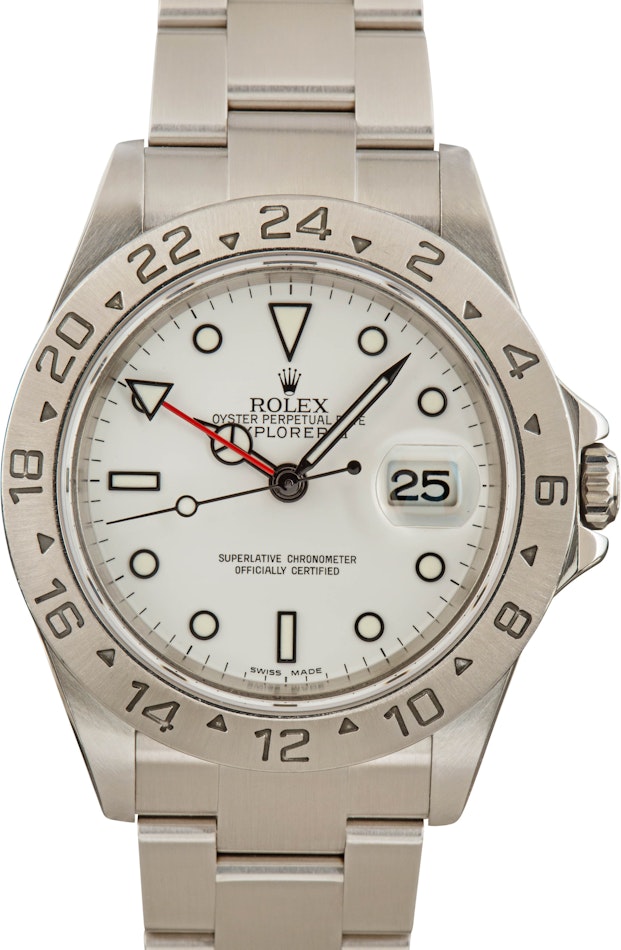 Buy Used Rolex Explorer II 16570 | Bob's Watches - Sku: 164749