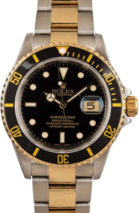GMT-Master II Rolex 16713 Steel and Gold