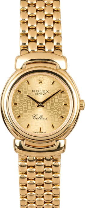 Ladies Rolex Cellini 6621/8 Gold