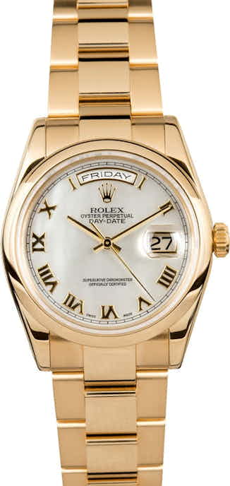 Rolex Gold Day-Date 118208