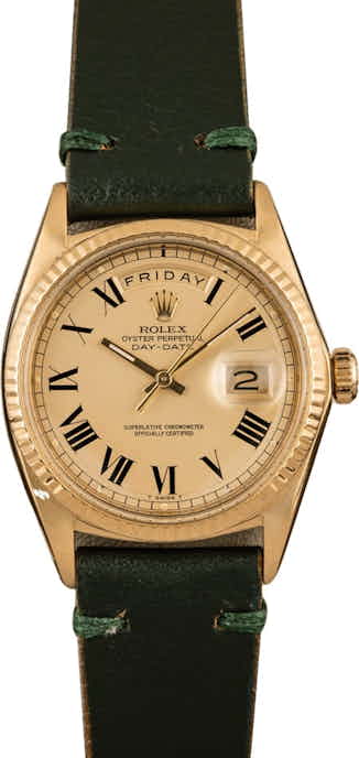 Pre-Owned Rolex Day-Date 1803 Roman Markers