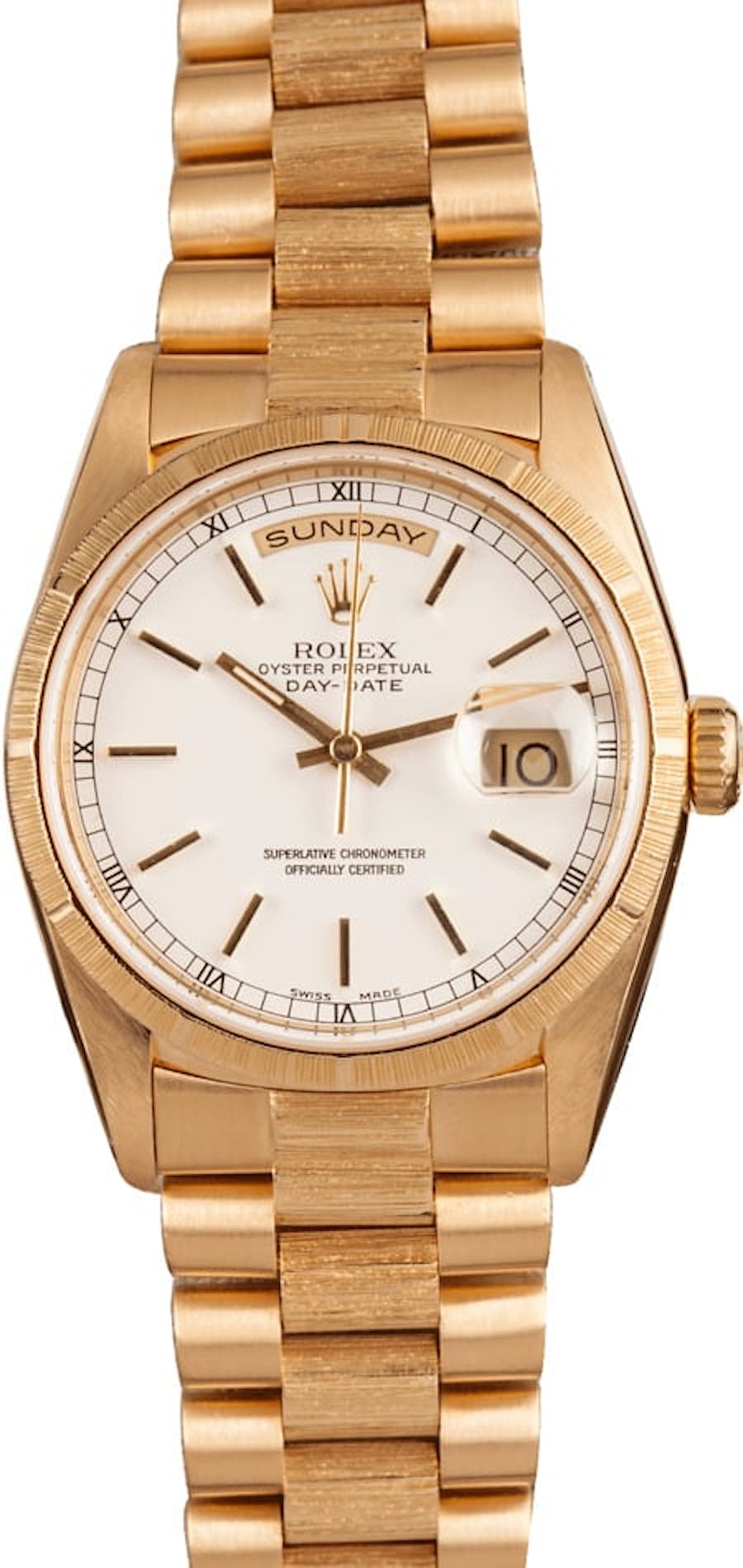 Pre Owned Men's Rolex President Gold Day-Date 18248