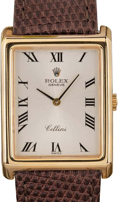 Rolex Cellini 4105 Silver Roman Dial