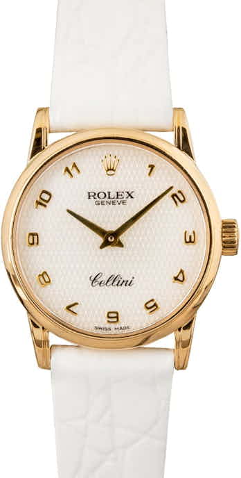 Ladies Rolex Cellini 6111 Yellow Gold