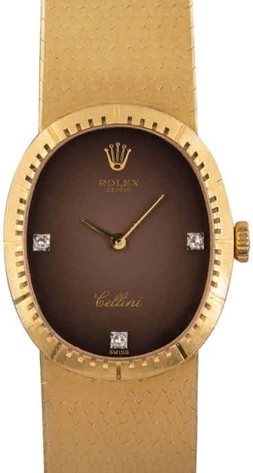 Ladies Rolex Cellini 4325 Yellow Gold