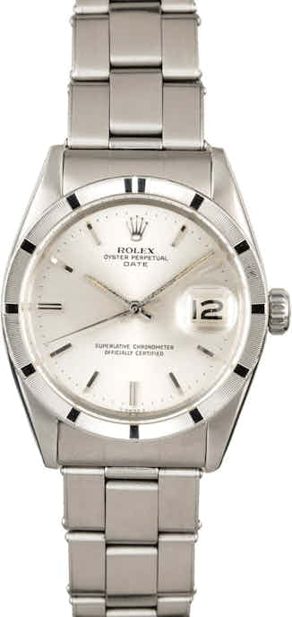 Rolex Date 1501 Stainless Steel Oyster Rivet