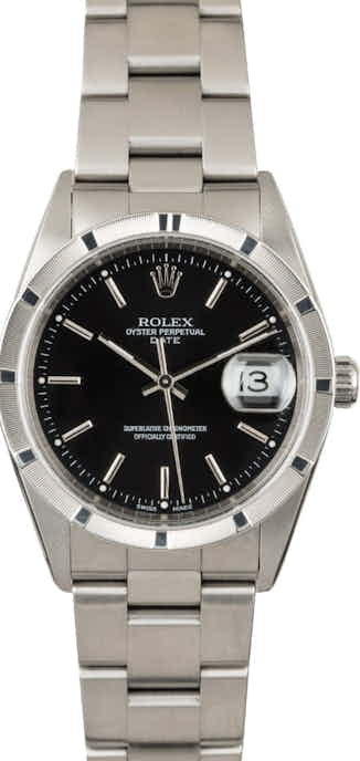 PreOwned Rolex Date 15210 Mens Watch