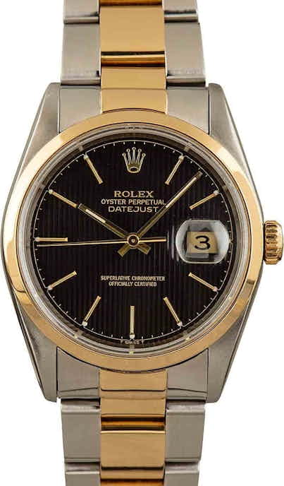 Rolex Two Tone Datejust Oyster 16203