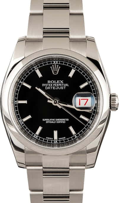 Rolex Datejust 116200 Stainless Steel