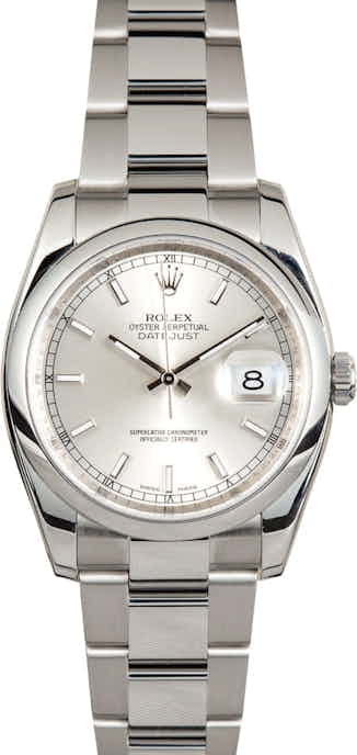 Rolex Datejust 116200 Stainless Oyster