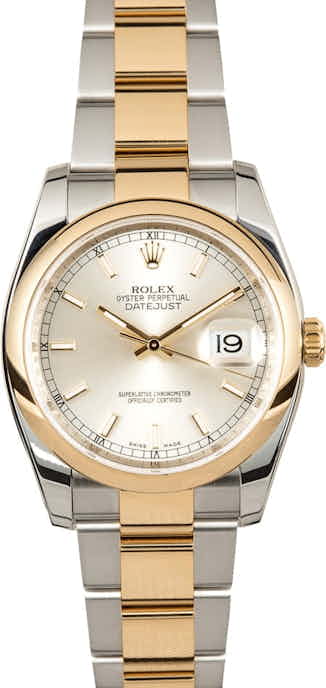 Rolex Datejust 116203 Silver Index