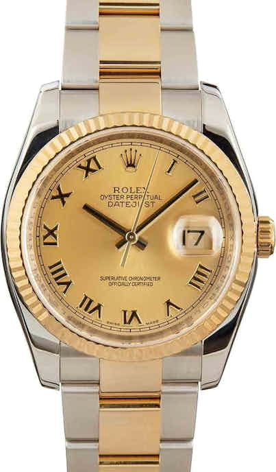 Rolex Datejust 116233 Two Tone Oyster Bracelet
