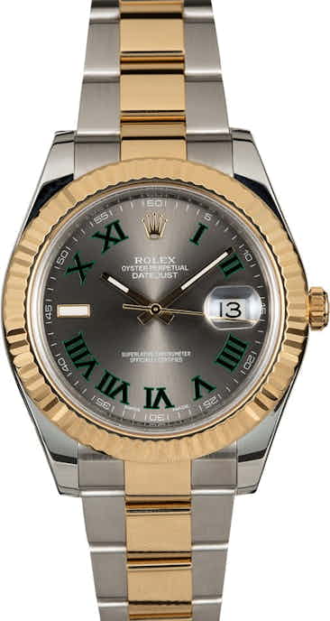 PreOwned Rolex Datejust 116333 Slate Dial