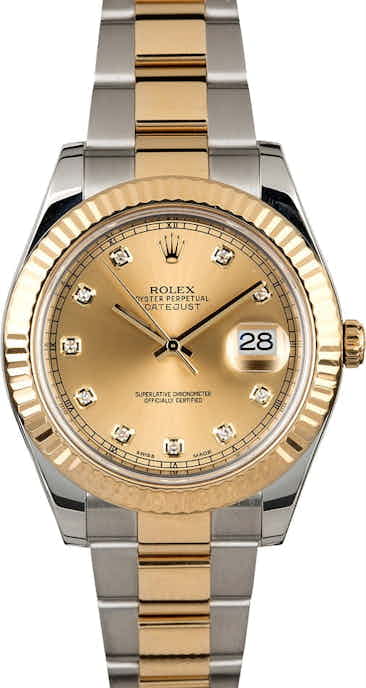 PreOwned Rolex Datejust 116333 Champagne Dial