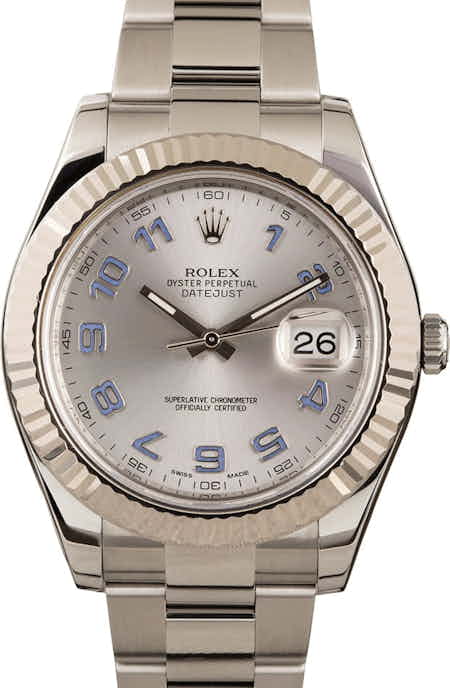 Pre-Owned Rolex Datejust 116334 Arabic Lilac Markers