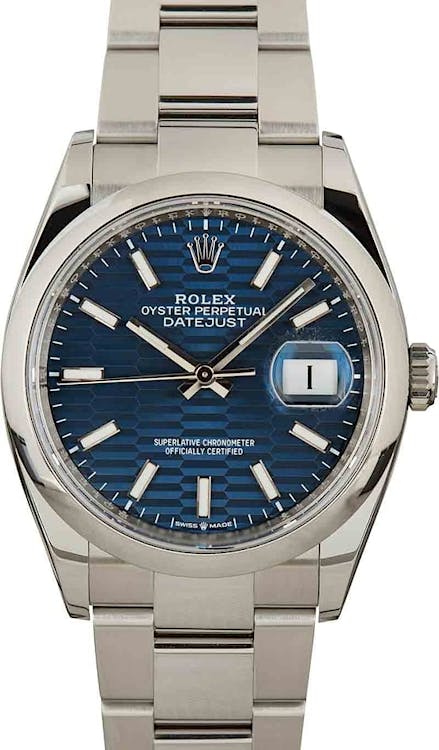 Rolex Datejust 126200 Blue Dial