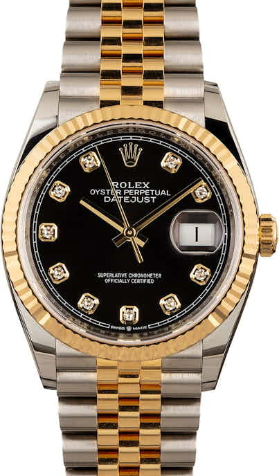 Rolex Datejust 126233 Black Diamond Dial