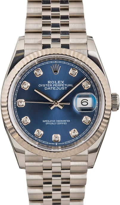 Rolex Datejust 126234 Blue Diamond