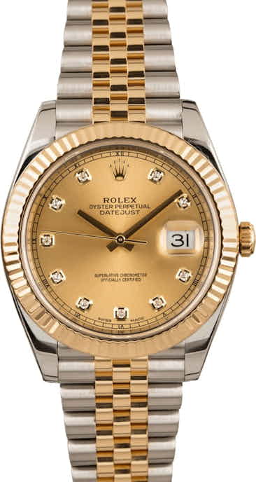 Pre Owned Rolex Datejust 126333 Diamond Dial