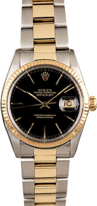Men's Rolex Datejust 16013 Two Tone Oyster