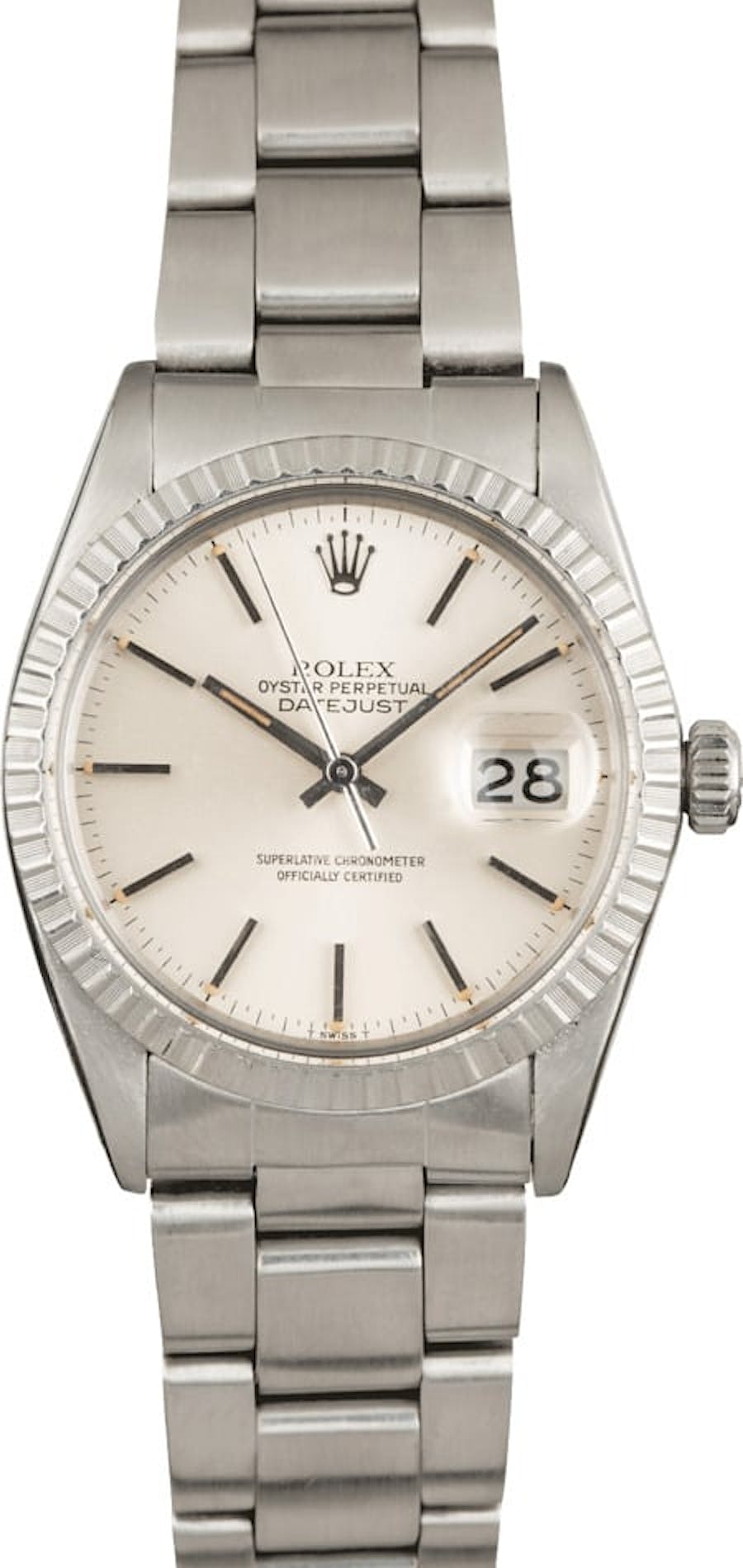 Pre Owned Rolex Datejust 16030 Stainless Watch