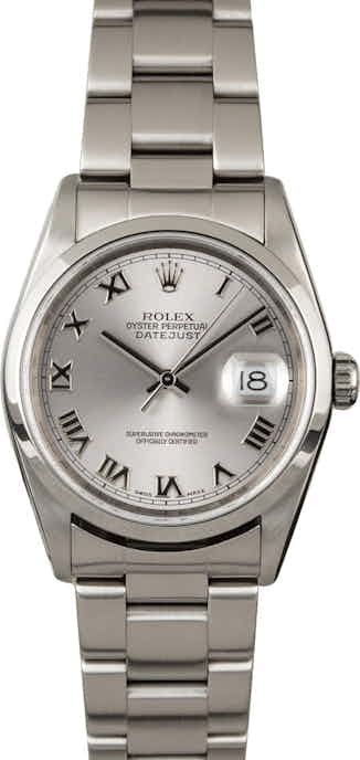 Rolex Datejust 16200 Steel Watch