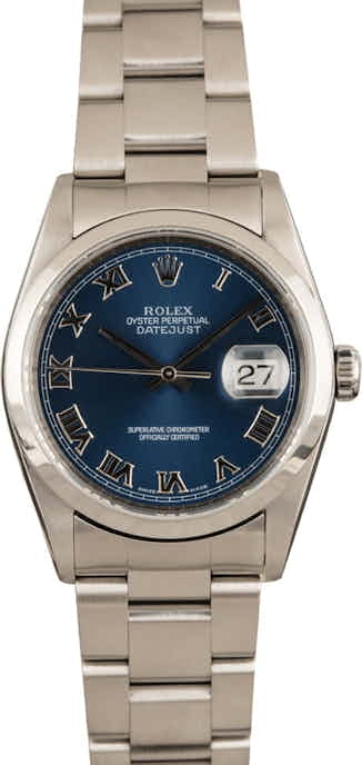 Rolex Datejust 16200 Steel Oyster Band