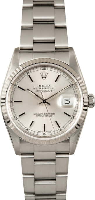 Rolex Datejust 16234 Stainless Steel Oyster