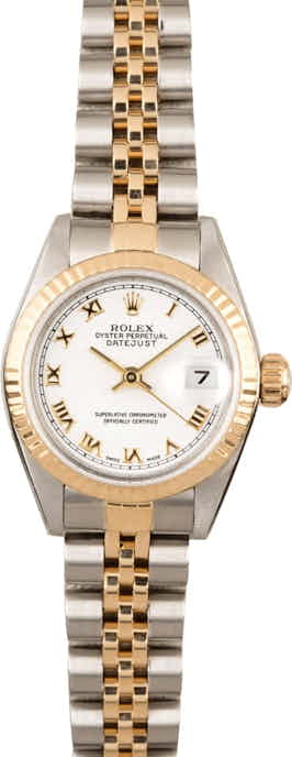 PreOwned Rolex Datejust 79173 White DIal