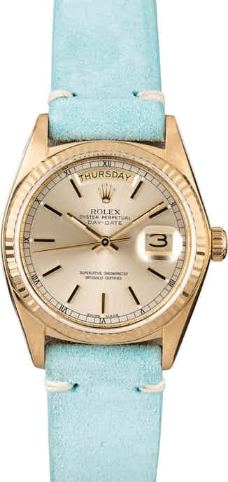 Rolex Day-Date 18078 Leather Strap