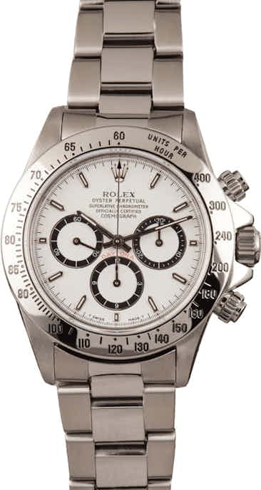 Pre-Owned Rolex Daytona 16520 White Dial Watch T