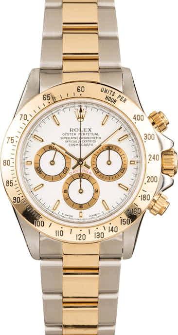 Pre-Owned Rolex Two Tone Daytona 16523