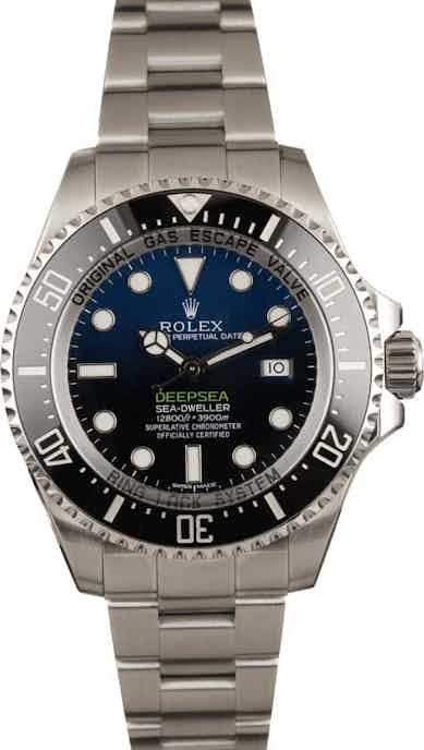 Pre-Owned Rolex Deepsea Blue 116660B "James Cameron"