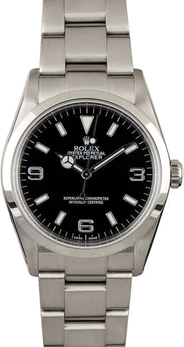 PreOwned Rolex Explorer 114270 Steel Oyster Band