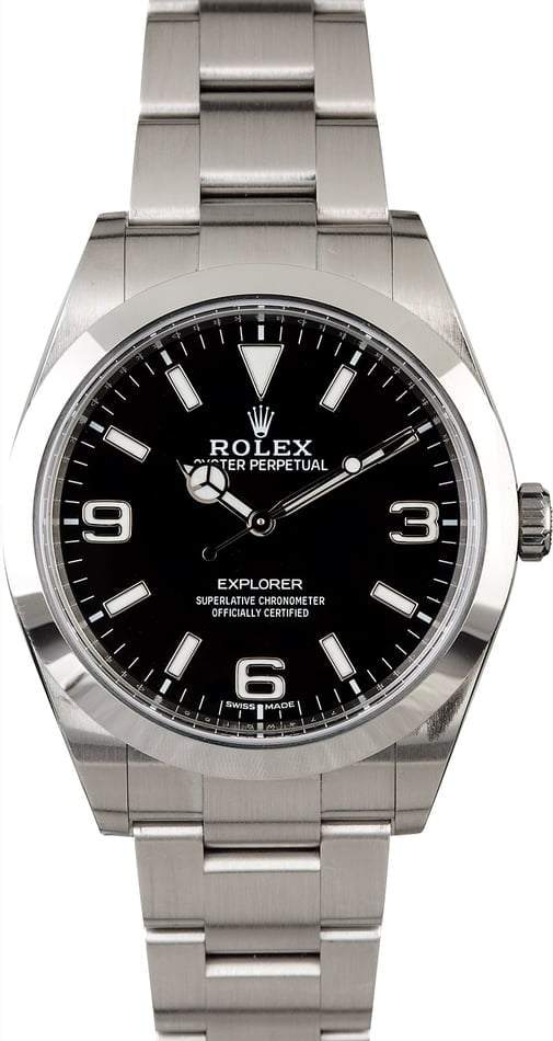 Unworn Rolex Explorer 214270 Mark II Luminescent Dial