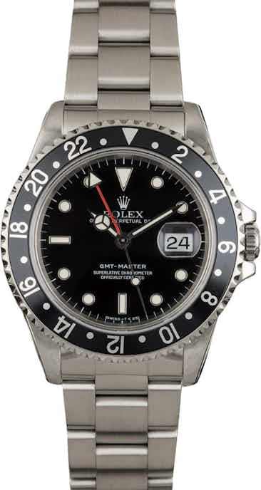 Men's Rolex GMT-Master 16700 Steel Oyster Used