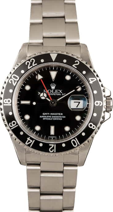 Rolex GMT-Master 16700 Steel Oyster Pre Owned