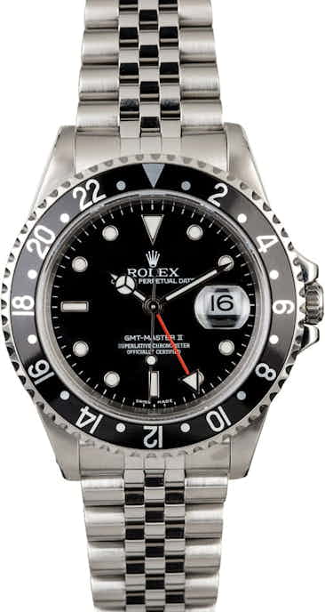 Rolex GMT Master II Ref 16710 Jubilee Bracelet