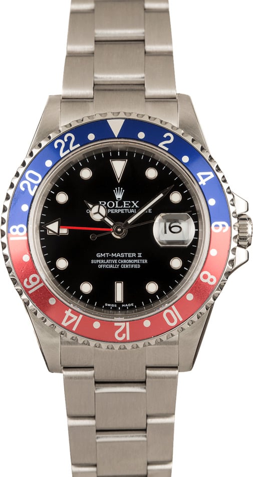 Buy Used Rolex GMT Master 16710 Bob s Watches Sku 133293