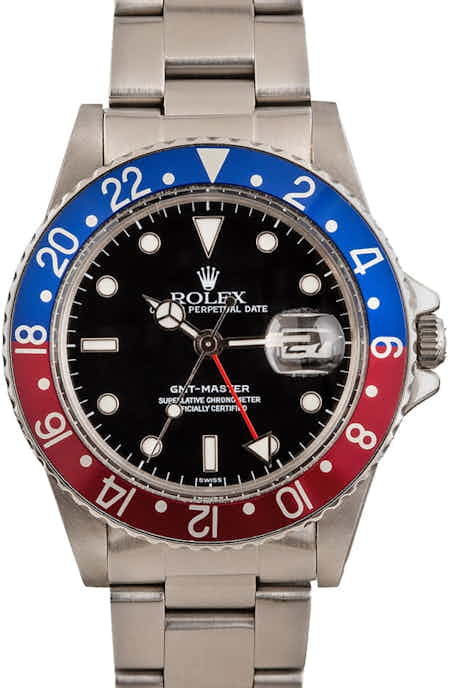 Pre-Owned Rolex GMT-Master 16750 'Pepsi'