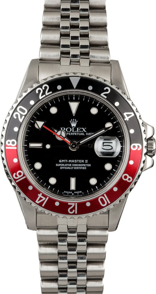 Buy Used Rolex GMT Master II 16760 Bob s Watches Sku 120754