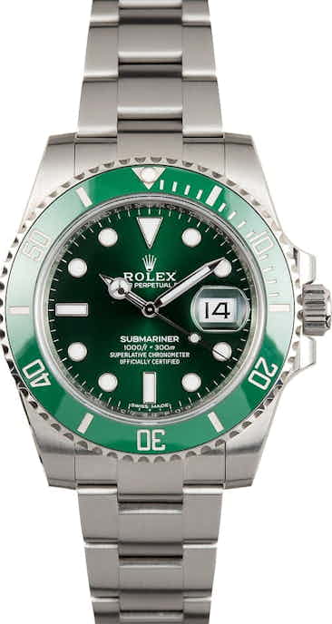 Rolex "Hulk" Geen Submariner 116610V