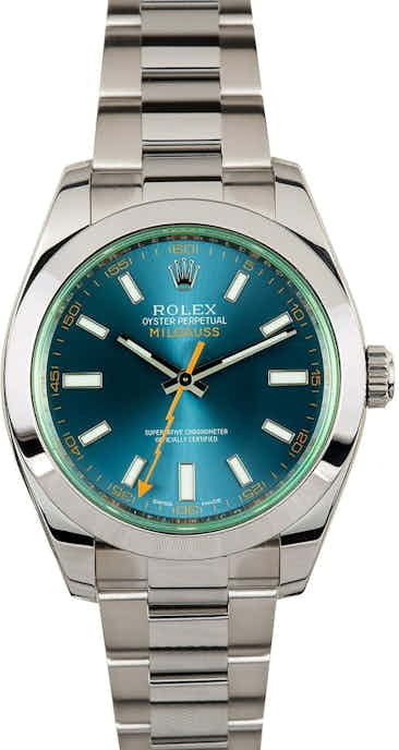 Rolex Milgauss 116400V Blue Dial Pre-Owned