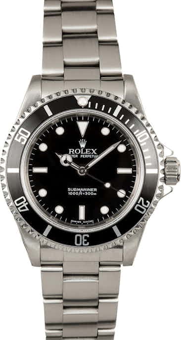 Rolex No Date Submariner 14060 100% Authentic