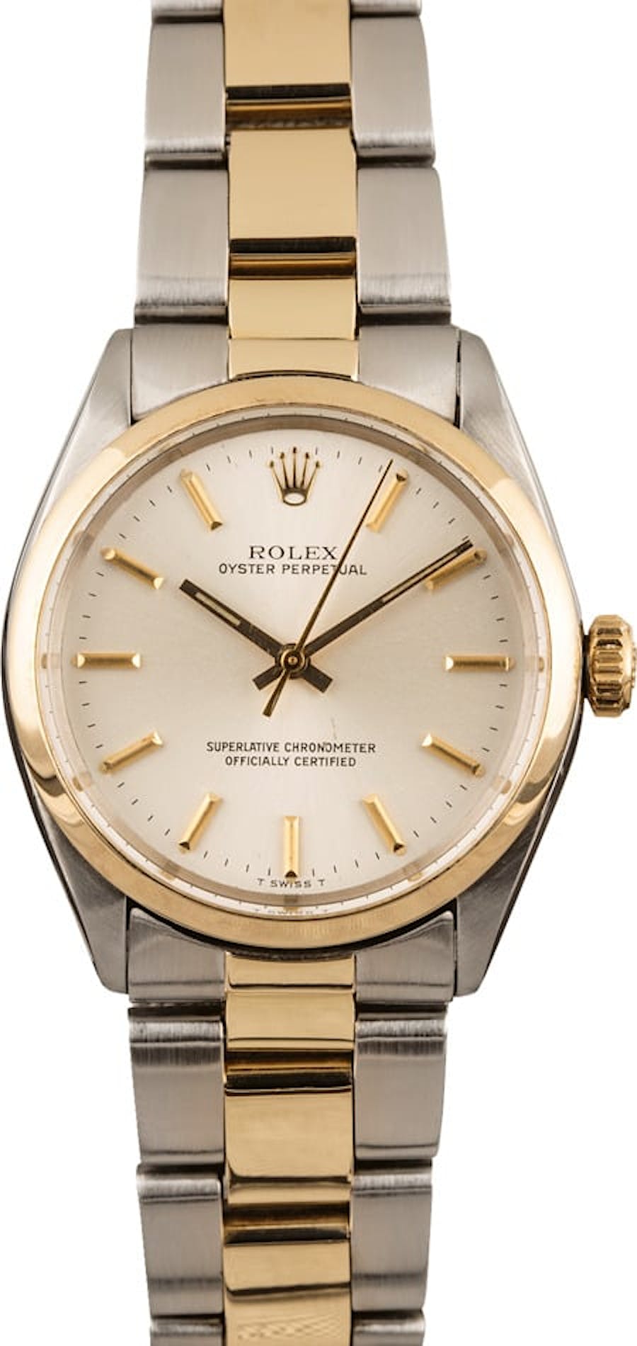 Pre Owned Rolex Oyster Perpetual 1002 Two Tone