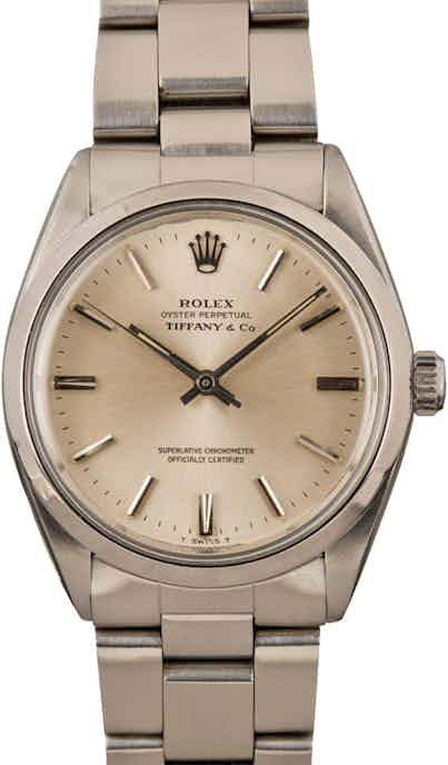 Rolex Oyster Perpetual 1002 Tiffany & Co Dial