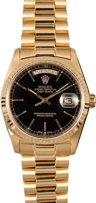 Rolex Presidential 18038 Black